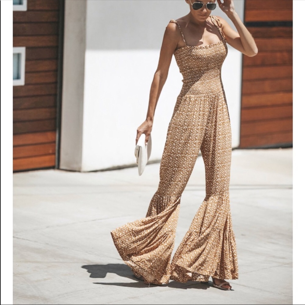 Vici collection Zola bell jumpsuit
